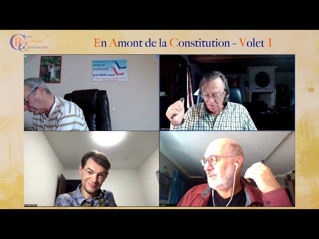 En amont de la Constitution - Christian Laurut