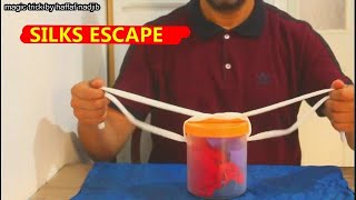 تعلم العاب الخفة ... Magic Tricks Revealed - Silks Escape