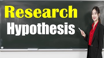 Hypothesis in Research | Definition, Types, and Examples