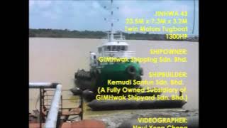 Jin Hwa 43 Tugboat Launching