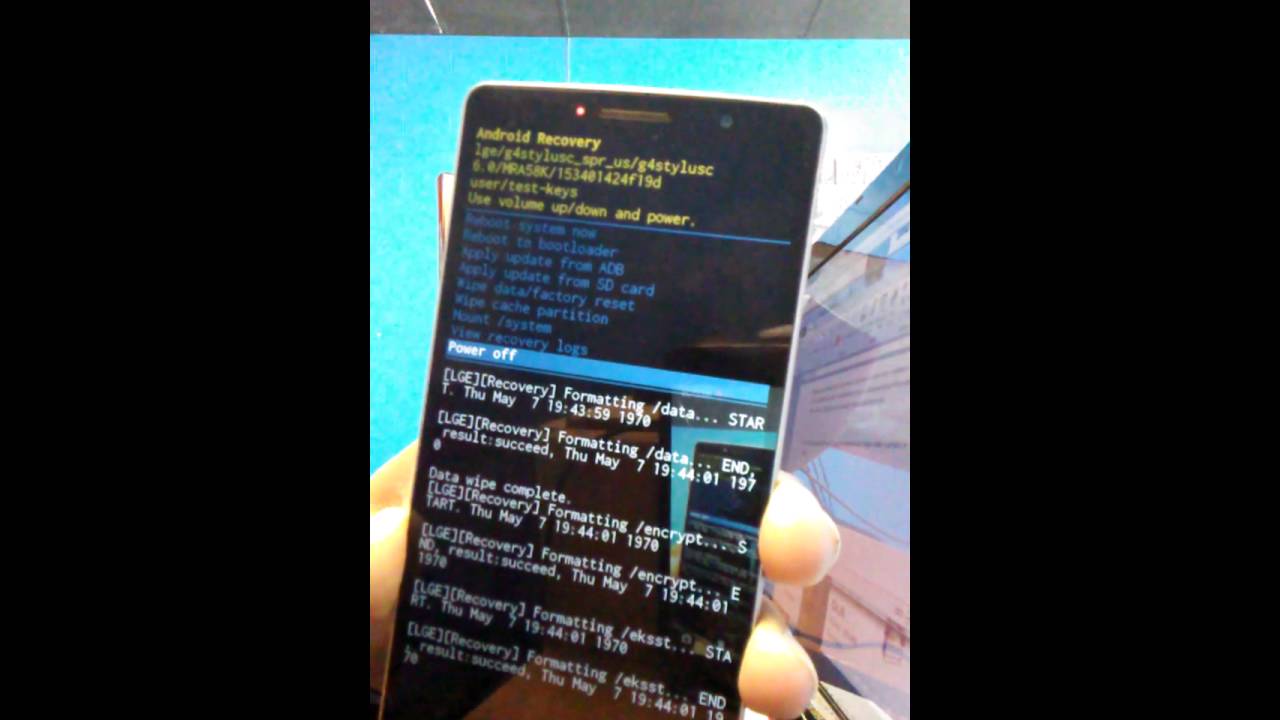 Hard Reset LG Stylo de boost mobile - YouTube