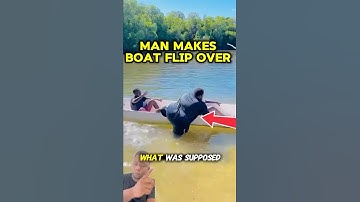 BRO… The Canoe Couldn’t Handle THIS 💀😂 #hilarious #shorts
