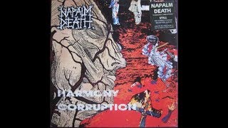 NAPALM DEATH - Harmony Corruption CD (1990)