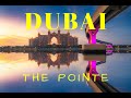 Dubai зимой: The Pointe, Dubai Marina, фотографии с крыши отеля  Intercontinental