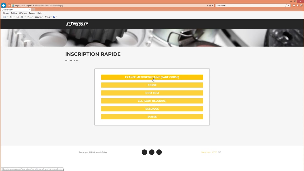 Tutoriel - Inscription - YouTube