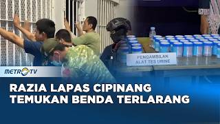 Geledah Lapas Kelas 1 Cipinang/ Sejumlah Benda Tajam Ditemukan