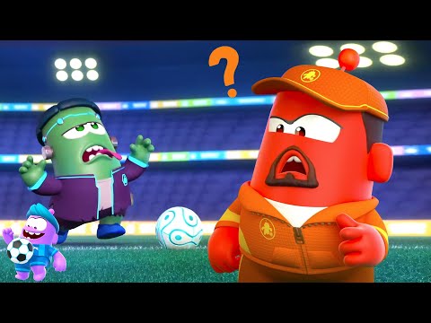 Monster Soccer Substitute Player, बच्चों की कहानियाँ, Hindi Comedy Animated Cartoon for Toddlers