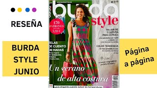 Revista Burda Style Junio 2023