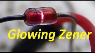 Glowing Zener Diode