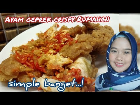 Resep Ayam Geprek Rumahan Mudah