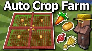 Easy And Automatic Crop Farm In Minecraft bedrock 1.20+ | Crop Farm MinecraftPE(mcpe/bedrock/pc/PS5) by GamerEndglow 1,213 views 1 month ago 8 minutes, 3 seconds