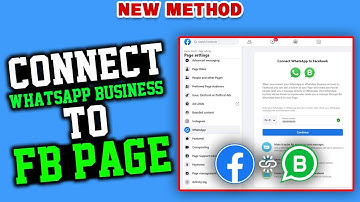 How To Connect WhatsApp Business to Facebook Page (PC/Laptop)