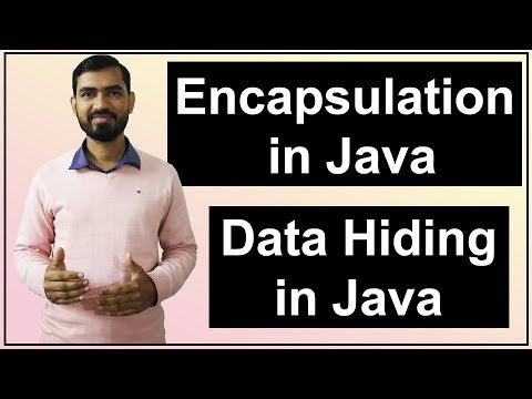 Encapsulation in java | Data Hiding in Java | OOPs concepts in Java in Hindi