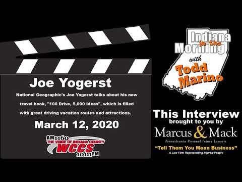 Indiana in the Morning Interview: Joe Yogerst (3-12-20)