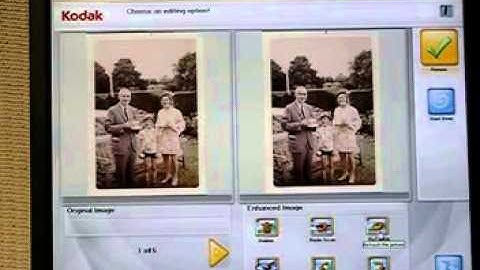 Using the Retouch Feature with the Kodak Picture Saver Scanning System PS50/PS80