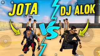 DJ ALOK VS JOTA FACTORY CHALLENGE | 4 VS 4 WHO WILL WIN ? | A_S GAMING #factoryfreefire