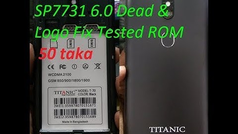 TITANIC T70 FALSHING FILE LINK SPD TOOL REPATISHON TUTORIYAL