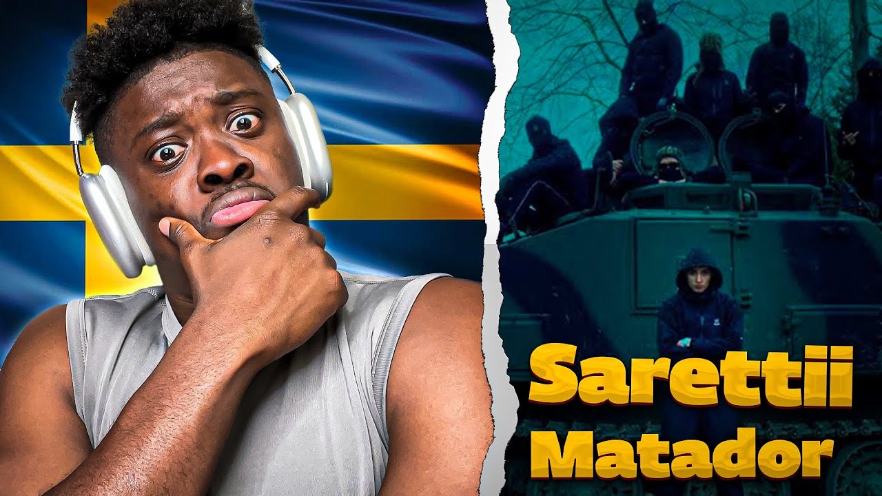 Sarettii (5148) - Matador 🇸🇪🔥 (Official Music Video) REACTION - YouTube