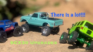 SCX30 Ugrades: Trail, Scale and Competition looks