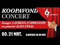 Koopavondconcert met alex staal en laurens schreuder