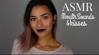 ASMR Mouth Sounds (  Kisses, Sk, Tk, Mouth Clicking, Breathing)