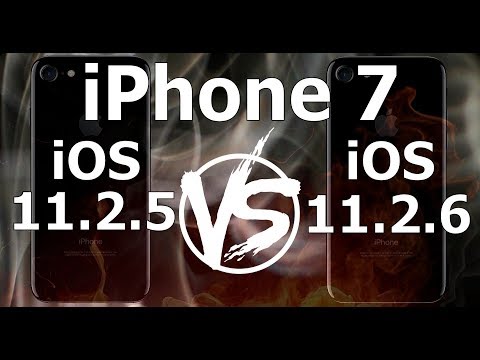 iPhone 7 : iOS 11.2.6 vs iOS 11.2.5 Speed Test Build 15D100