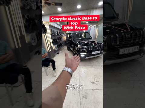 SCORPIO CLASSIC BASE TO TOP #mahindra #automobile #shots
