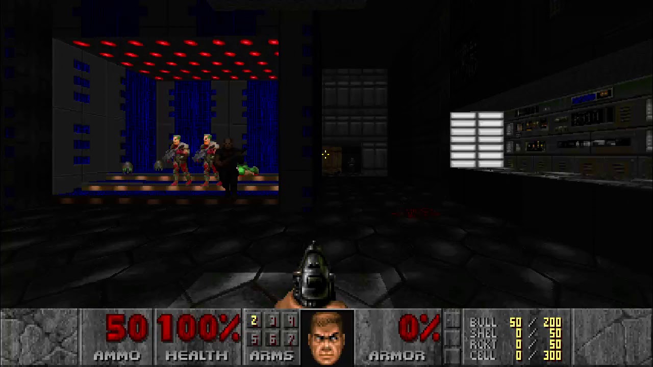 Doom (Unity Port, Switch) E1M1 UV in 
