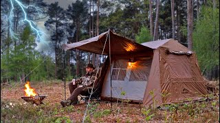 I bought a New Tent &amp; Used it in a Thunder Storm