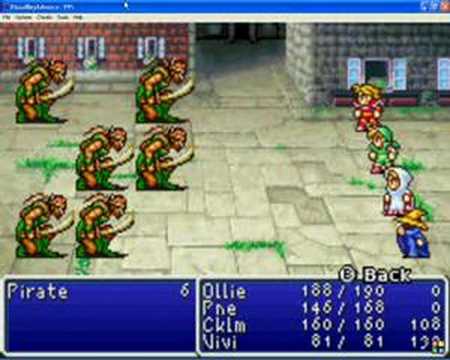 Final Fantasy 1 DOS - Boss 2 Pirates