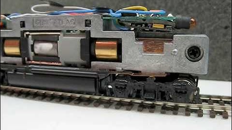 Atlas N GP40-2 with a Zimo MX620