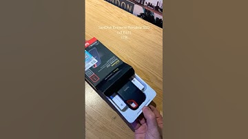 Unboxing & Speed Testing Sandisk Extreme Portable SSD 1TB (v2 E61)