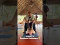yoga joseph backbend adjustment workshop #yogasuit #yogaasana #yogapose