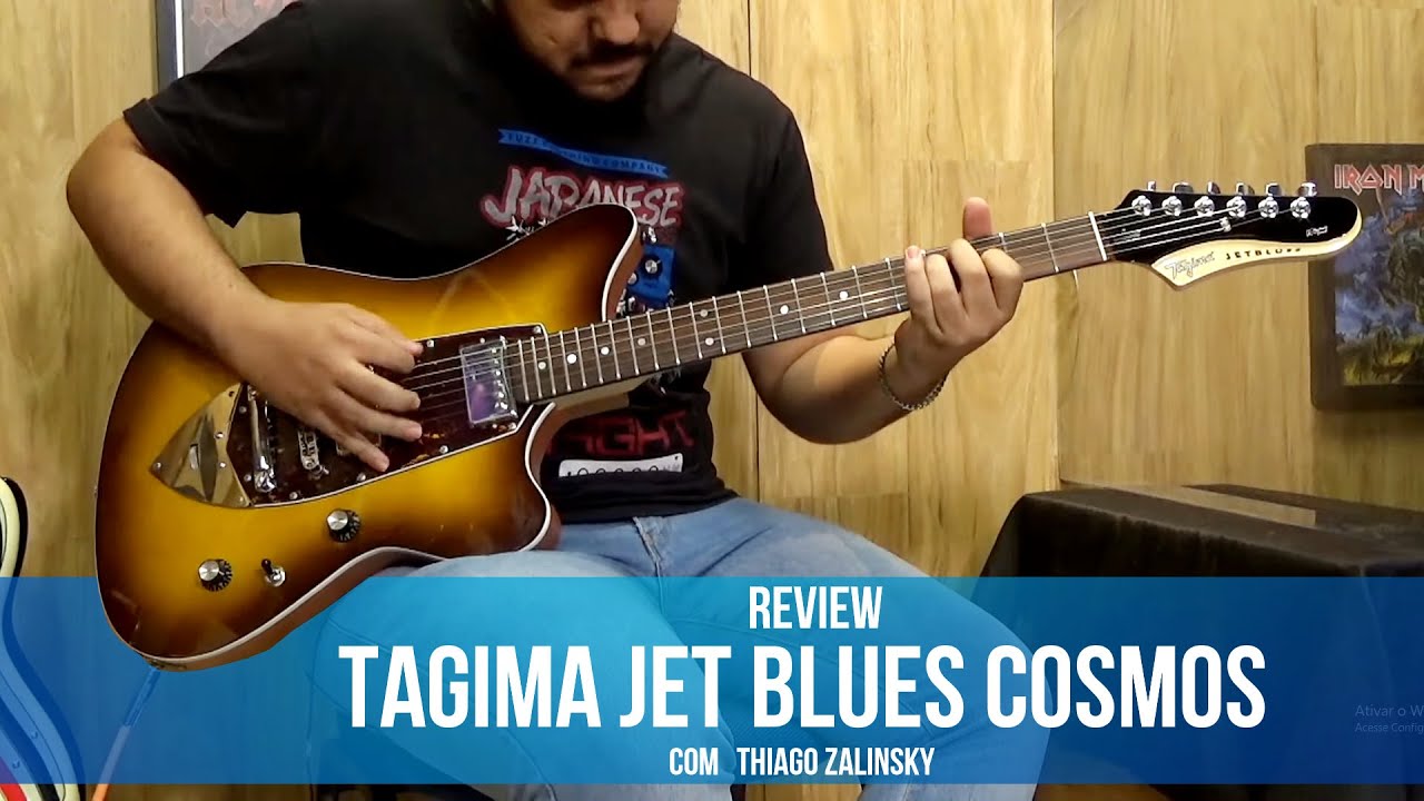 Review of the Tagima Jet Blues Cosmos Guitar | With Thiago