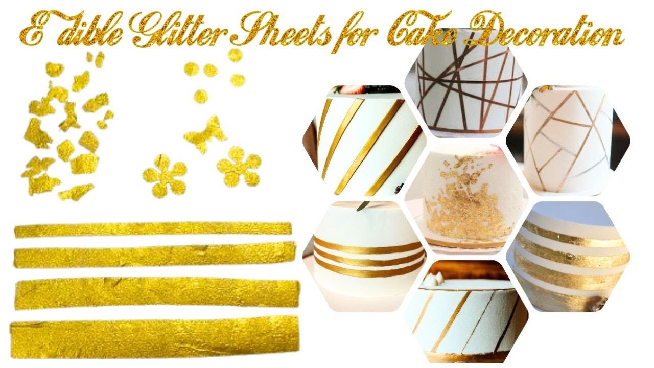 EDIBLE GOLD FLAKES for Garnishing and Decoration in 2023