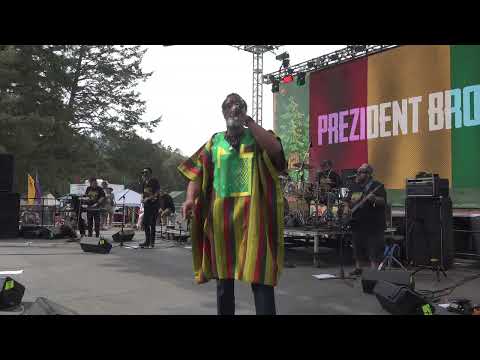 Prezident Brown and the I Sound Band whole show Reggae on the River Aug 16 2026