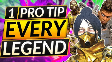 1 BEST TIP for EVERY LEGEND RIGHT NOW - INSTANTLY RANK UP - Apex Legends Guide
