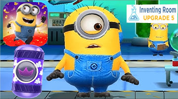 Minion Rush Carl Costume rare minion Inventing room fullscreen android gameplay walkthrough
