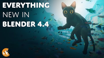 Everything New in Blender 4.4