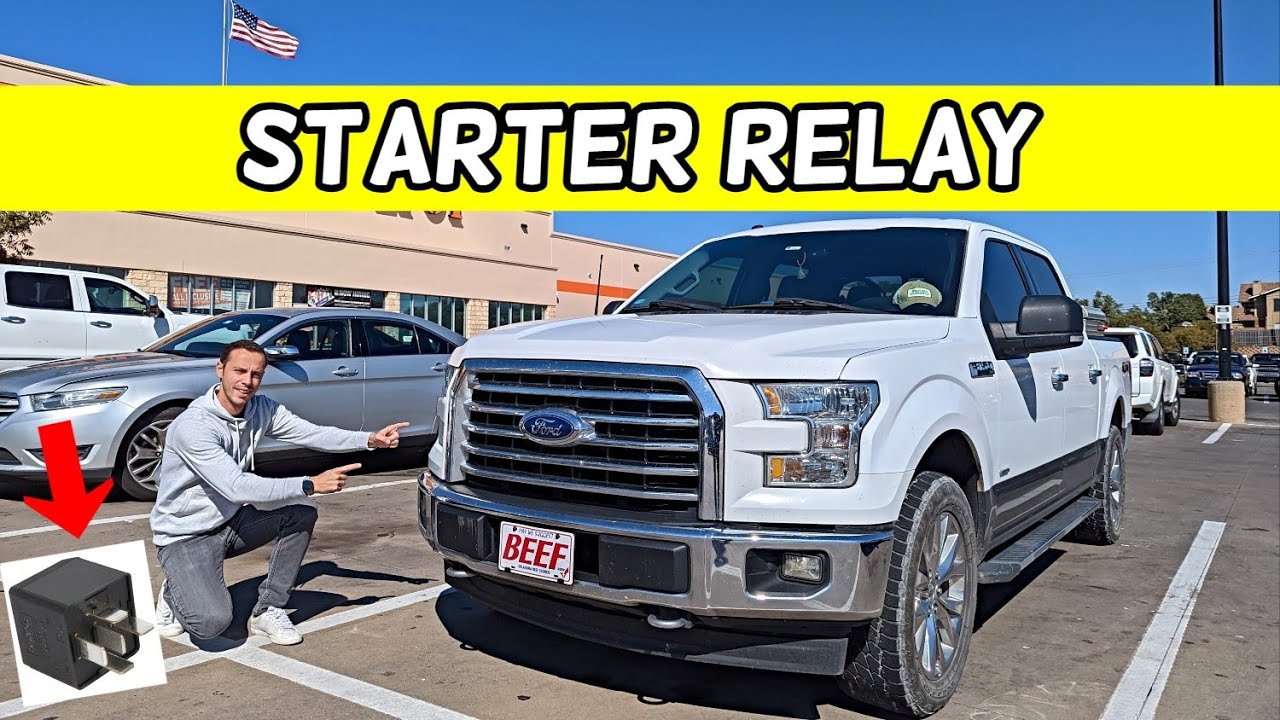 FORD F150 ENGINE STARTER RELAY LOCATION REPLACEMENT F 150 STARTER NOT