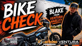 Bike Check | 2005 Harley Dyna FXDC w/ Blake from Ventura Harley-Davidson | Dyna Build & Riding Story