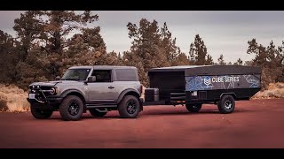 🏕️ Cube Series Pop-Up Roof Trailer: Your Ultimate Camping Companion