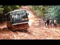 Amazing Bus Driving Skills | Extreme Bus Off Roads in Mudding   Roads - Bus Stuck In Mud