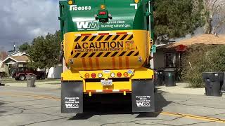 Waste Management trash collection in Chino