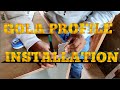 How to install Gola Profile | How to Make Handleless Kitchen | Gola Profile