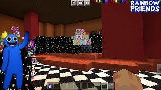 Pibby Glitch the attack of Apocalypse in Rainbow Friends || Minecraft PE