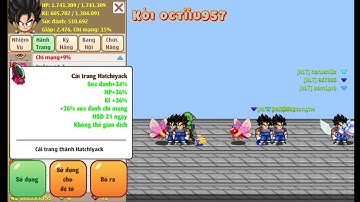 Ngọc Rồng Online - Đại chiến map khí gas hủy diệt lv110 kiếm cải trang cực ngon #nro #ngocrong