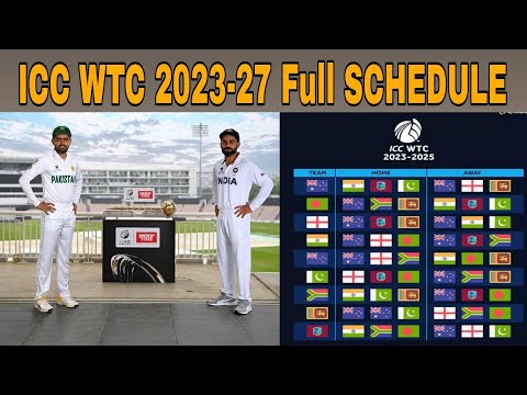 ICC World Test Championship Full Schedule Upcoming 2023-27 | icc ftp ICC World Test Championship Full Schedule Upcoming 2023-27 | icc ftp