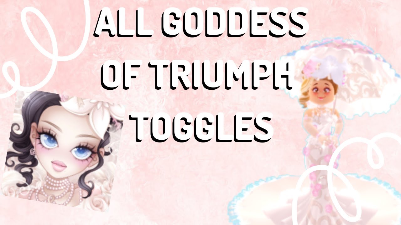 Royale High - Goddess Of Triumph 'NEW SET' (PARTS AND FULL SET)