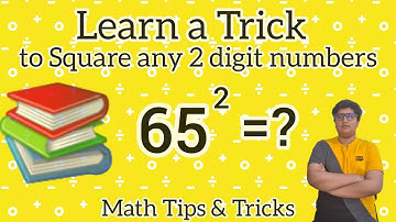 📚Fastest Way to Square 2-Digit Numbers | Mental Math Hack